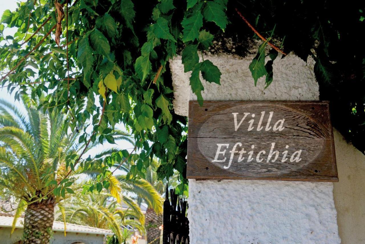 Villa Eftichia Hotel Apartments & Studios Kontokali Exterior photo